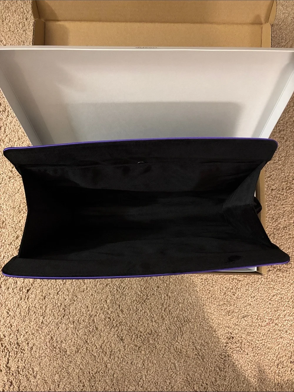 Dyson Storage Bag Black with Purple Trim
